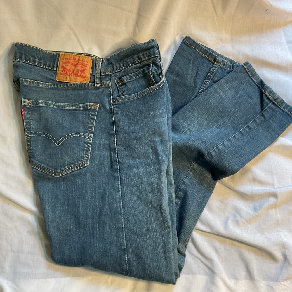 Levi's Men's Classic Denim Jeans (#8) …(34x32)